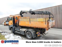  Abrollcontainer mit Kran Hiab 099E-3 HiDuo, Funk