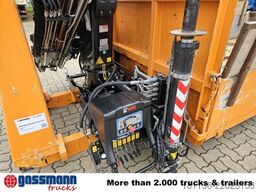  Abrollcontainer mit Kran Hiab 099E-3 HiDuo, Funk