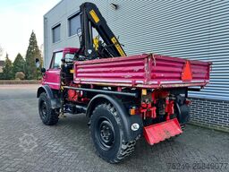 Unimog 416/U1100 Hiab kraan, Wener lier