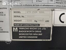Mazak QTN 250M 1000L
