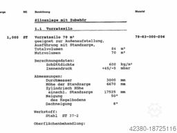 Stanelle Silo 3000mm 70m³