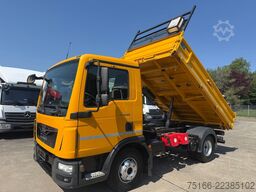 MAN 8.180 K Kipper MEILLER 3-Seiten 4 m*3-Sitzer*AHK