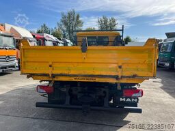 MAN 8.180 K Kipper MEILLER 3-Seiten 4 m*3-Sitzer*AHK