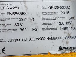 Jungheinrich EFG 425k 5m/ 5489mh/ 4v