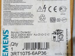 SIEMENS 3TF46/3TF48/3TF54/3RT1054/3RT1075