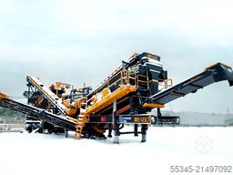FABO Mobile Crushing Plant Mobile Vertical Impact Crushing Plant