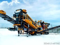 FABO Mobile Crushing Plant Mobile Vertical Impact Crushing Plant