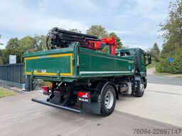 MAN TGM 18.320 4x2 Kipper KRAN 15m FUNK AHK