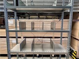 1,30m SSI Schäfer R3000 Fachbodenregal inkl. 20 Fachtrenner , 250 x 50 cm