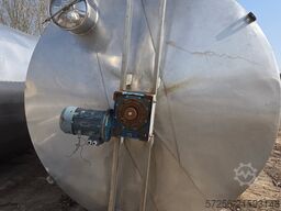 30m3 stainless steel tank with heating coils
