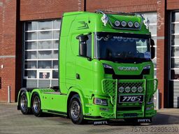 Scania 770S V8 NGS Highline 6x4 - Retarder - Leather -...