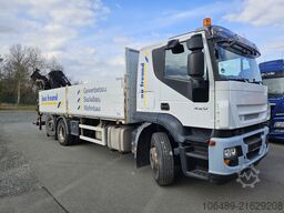 Iveco AT 260S42Y 7PS Kran+FUNK Hiab 166 E-4H