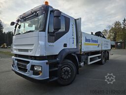 Iveco AT 260S42Y 7PS Kran+FUNK Hiab 166 E-4H