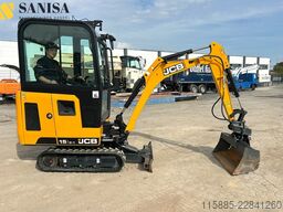 JCB 15C-1/SW/2xLöffel/1,7 t/Schwenkarm