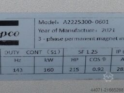 Atlas Copco GA160VSD+FF
