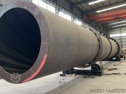 Rotary Dryer for wood, biomass, sawdust 1200X10000 rotary drum dryer