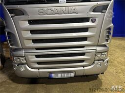 Scania R560 brøyterigget krokbil m / 20 T krok og kasse.