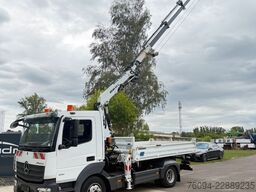 MERCEDES-BENZ Atego 818 Kipper KRAN 14m SEILWINDE FUNK AHK