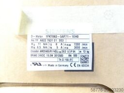 Siemens 1FK7063-5AF71-1EH0 Motor SN: YFA822763101003 - ! -