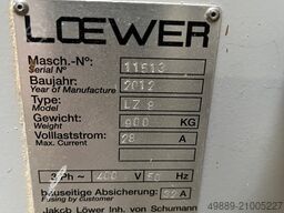 Loewer LZ8 Einzelteilschleifmaschine