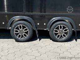 Brian James Trailer RACE SPORT 341-5521-35-2-12-B 550X210X196CM 3500KG GESCHLOSSENER AUTOTRAILER | SCHWARZ