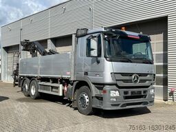 MERCEDES-BENZ Actros 2546 L 6x2 Pritsche Heckkran Hiab 288 6x