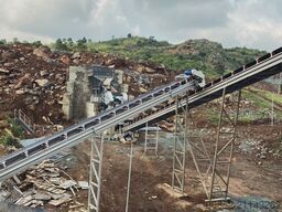 Polygonmach 350 tons per hour stationary crushing, screenin...