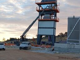 Polygonmach PBA200 200 tph asphalt plant, enrobage, asfalto