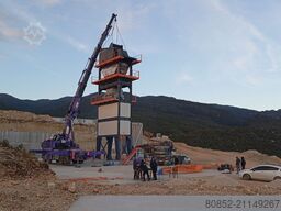 Polygonmach PBA200 200 tph asphalt plant, enrobage, asfalto