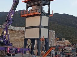 Polygonmach PBA200 200 tph asphalt plant, enrobage, asfalto