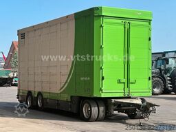 MENKE-JANZEN 2.Stock Viehanhänger, Hubdach, Liftachse