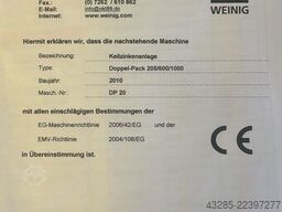 WEINIG NKT Doppel-Pack DP20