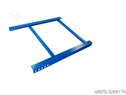 neu / Nutzhoehe: 500 mm // von 600 - 1.150 mm Tiefe verstellbar