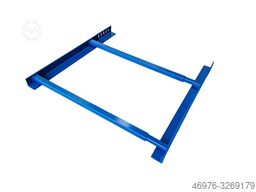 neu / Nutzhoehe: 500 mm // von 600 - 1.150 mm Tiefe verstellbar