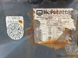 RENDERS STANDARD-LAFETTE BDF, BPW-ACHSEN