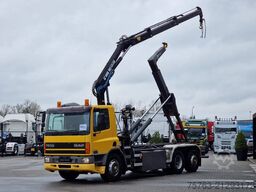 DAF CF 250 6x2*4 - Hooklift - HIAB 102 Crane - Manu...