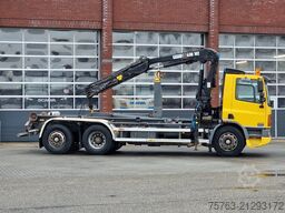 DAF CF 250 6x2*4 - Hooklift - HIAB 102 Crane - Manu...
