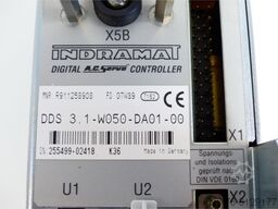 Rexroth Indramat DDS 3.1-W050-DA01-00 SN:255499-02418 - ! -