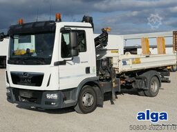 MAN 8.220 TGL BB, Hiab 055 BS-2, Greifer, AHK, Funk