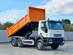 IVECO TRAKKER 380 * Kipper 5,25 m + BORDMATIC / 6x4