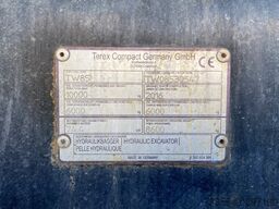 Terex Tw 85 Schaeff with 3 buckets and forks