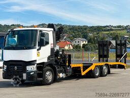 RENAULT T 380 Abschleppwagen 8,00 m HIAB 111 B-2 + FUNK