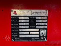 LGMG SR1623D Diesel 4x4 Drive, 18m Working Height, 680