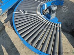 Rollenbahn kurve  Forderband  Conveyor Rollenbahn kurve 180