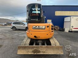 CASE CX50B excavator w/rototilt, hammer, grapple and 3