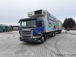 SCANIA P380   EURO 5 DAZU SCHEUWIMMER FT1119 ZENTRALACHSANHäNGER