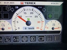 TEREX TW 110, Schild, Pratzen, S.W.S, Knickausleger