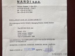 NARDI Timber drying kilns ETR