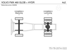 VOLVO FMX 460 GLOB + HYDR