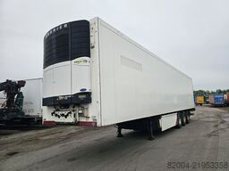 KRONE SD | FRIGE TRAILER WITH CARRIER |  AND LOADING ...